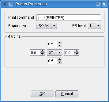 Printing Properties